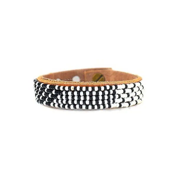 Swahili Coast Swahili Coast Perlenarmband & Armreif - OMBRE, Schwarz, – Produktbild 2 von 2