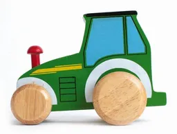 El Puente El Puente Spielauto "Traktor" | Fair Trade & Handmade aus Sri Lanka – Produktbild 1 von 1