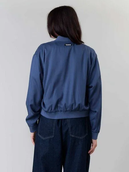 Yahmo Yahmo Cupro/Tencel Lene Wendejacke, Zen indigo/blue (blau), – Produktbild 4 von 4