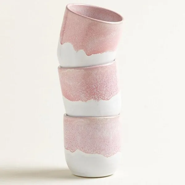 onomao onomao Becher - Traditionell, Rosé dipped, – Produktbild 4 von 4