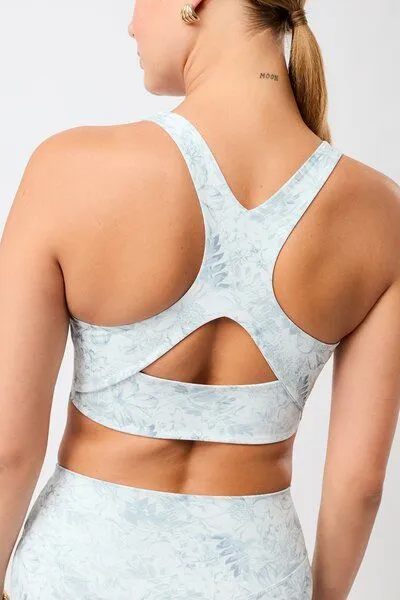 mandala Mandala Sports Bra Printed, Blu mirage (gemustert), – Produktbild 2 von 4
