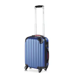 Casaria® Casaria monzana Hartschalenkoffer Baseline Blau M ABS – Produktbild 1 von 1