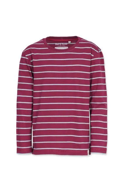 Band of Rascals Band of Rascals Striped Longsleeve, Bordeaux, – Produktbild 1 von 4