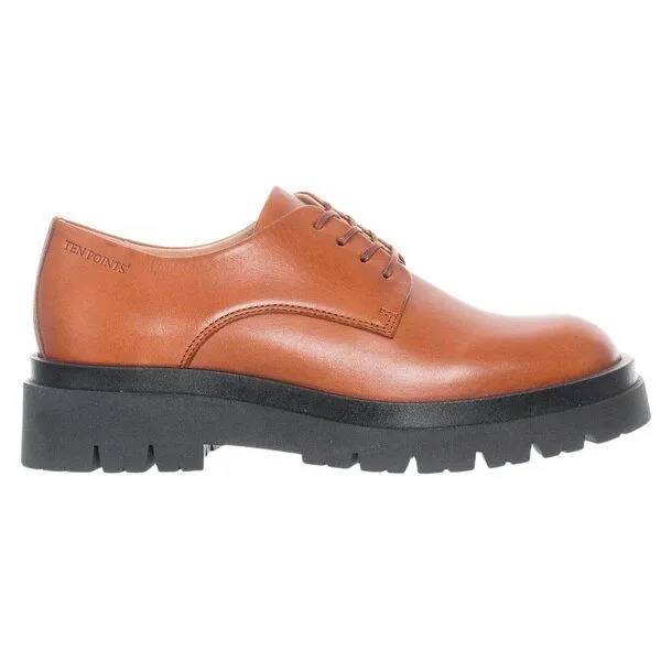 Ten Points Ten Points Schnürschuhe Margaret, Cognac (braun), – Produktbild 1 von 4