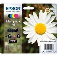 Epson Epson Tintenpatronen T1806/ 18 schwarz, cyan, magenta, gelb, 4er-Set – Produktbild 3 von 3