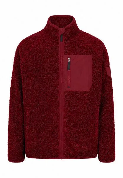 derbe derbe Fleecejacke „Kuschelbypocket“, Rhubarb, – Produktbild 1 von 4