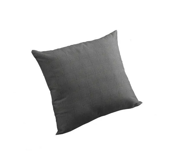 Nature by Adam Nature by Adam Kissenhülle aus 100% Bio-Baumwolle Uni Collection light, Schwarz, – Produktbild 2 von 4
