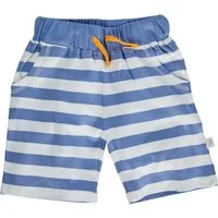 HANS NATUR Kinder Shorts Bio-Baumwolle blau-off white Gr.122/128 – Produktbild 1 von 1