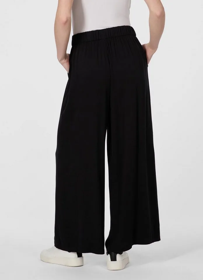 ragwear ragwear Schlupfhose LOGGAN reine Viskose und weites Bein für angenehmes Tragegefühl, Schwarz, – Produktbild 4 von 5