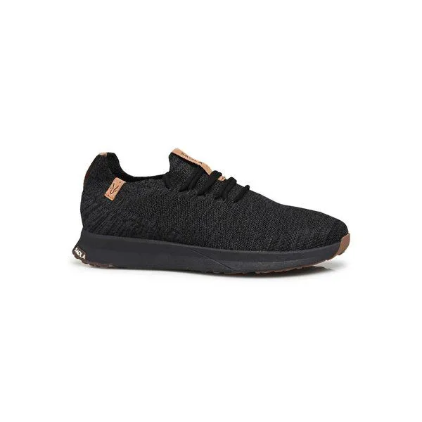 SAOLA SAOLA Sneaker Herren aus Merinowolle - Tsavo 2.0 Men Wool, Black - steel grey, – Produktbild 1 von 4