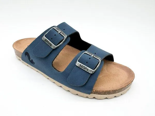 thies Vegane Eco Bio Sandale thies PET aus recycelten Flaschen, Atlantic, – Produktbild 2 von 4
