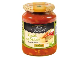 DANIVAL Bio-Ravioli mit Seitan, vegan, 670 g – Produktbild 1 von 1