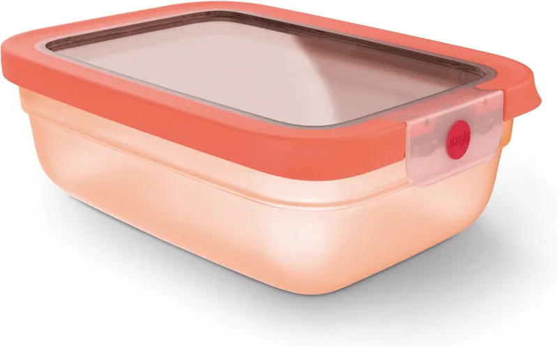 EMSA EMSA Frischhaltedose "oneClick" aus Kunststoff, 1,2 l, Orange, – Produktbild 3 von 6