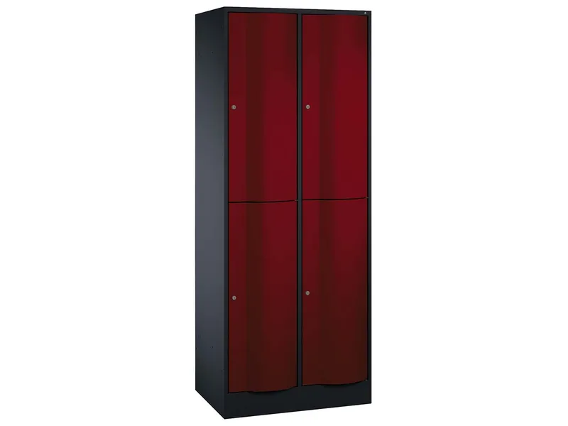 C+P C+P Schließfachschrank 2 Türme an/rt 2er – Produktbild 1 von 1