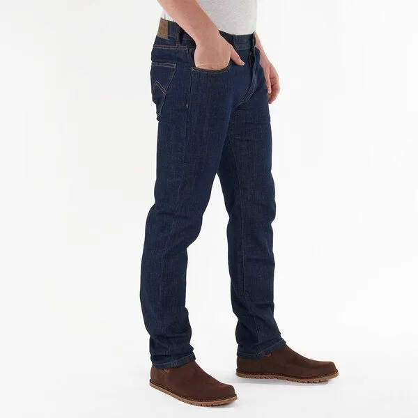fairjeans fairjeans dunkelblaue basic Jeans "Regular Navy" aus Bio-Baumwolle, fair – Produktbild 2 von 4
