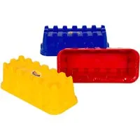 Spielstabil Spielstabil Sandform Burgmauer für dem Burgbau 1 Stück Burgmauer 18,7x6,1x8,2 cm – Produktbild 1 von 1