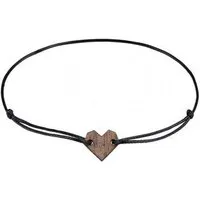 BeWooden BeWooden Zarte Armbänder mit Holzdetail - Verschiedene Farben, Heart, – Produktbild 1 von 1