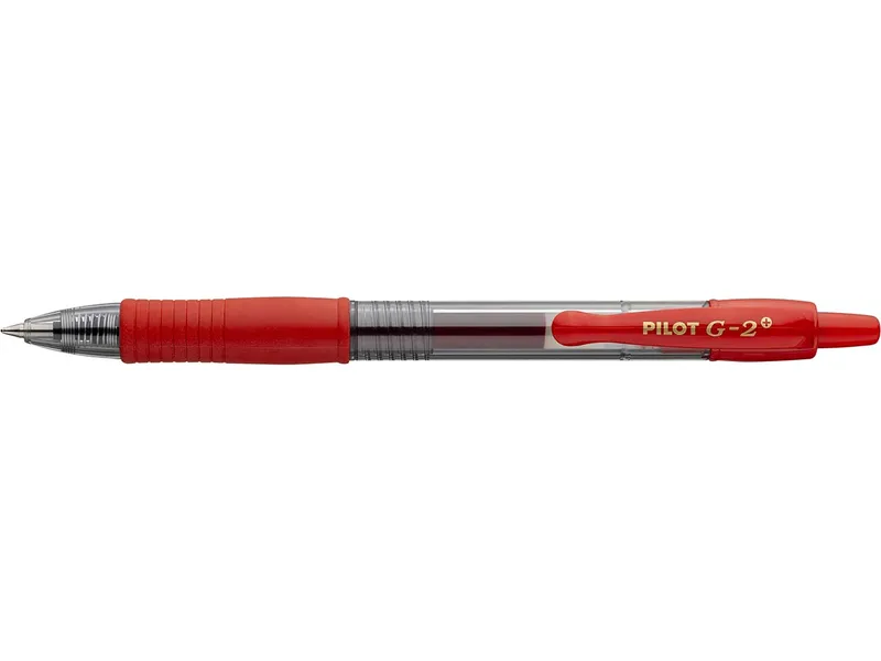 Pilot Pilot Gelroller "G-2 Plus" 0.7 Klassik, Rot, – Produktbild 2 von 2