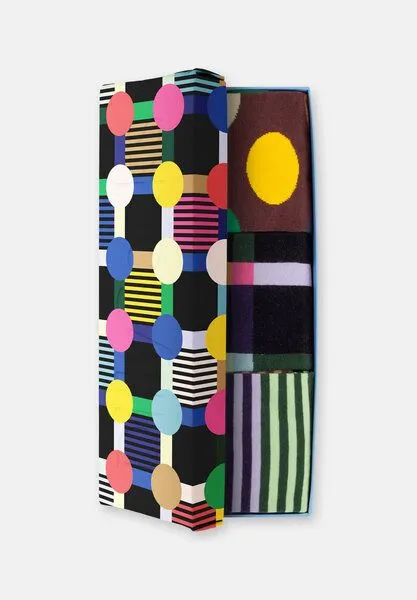 DillySocks DillySocks Socken „Geo Trio (3er Box)“, Mehrfarbig, – Produktbild 3 von 4