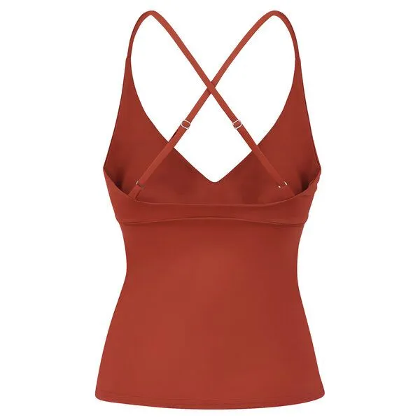 Frija Omina Frija Omina Recycling Tankini Top Nola, Rost (orange), – Produktbild 3 von 3