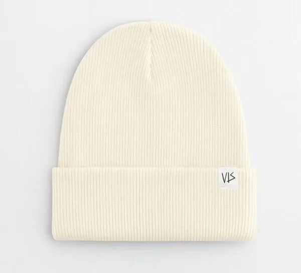vis wear vis wear Premium Organic Mütze, Natural, – Produktbild 1 von 2