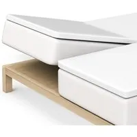 Schlafgut Schlafgut Spannbettlaken Pure für Split Topper Matratzen - 95% Biobaumwolle, 5% Elasthan – Produktbild 1 von 1