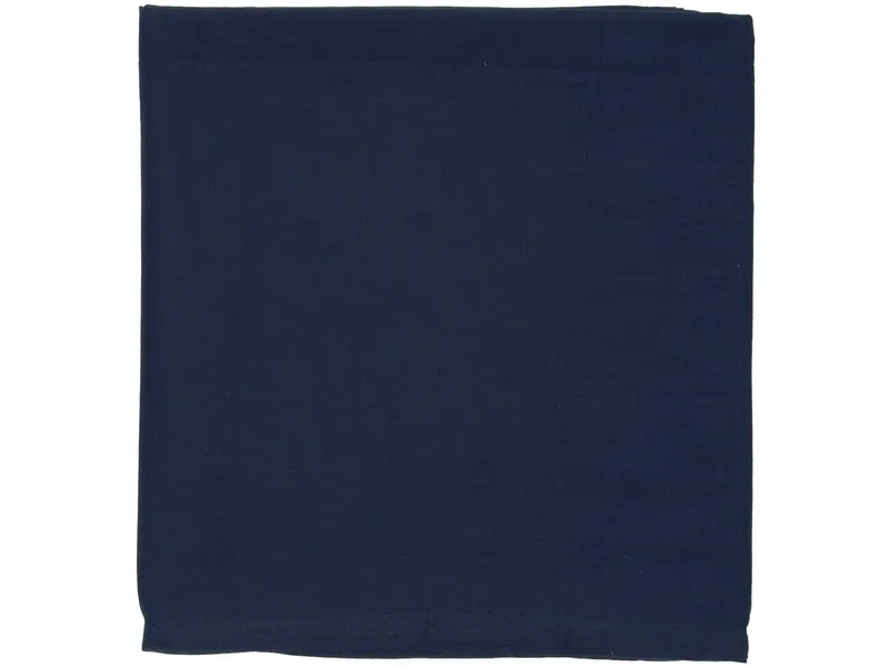 HANS NATUR Spieltuch Bio-Baumwolle 115 x 105 cm dunkelblau, Blau, – Produktbild 1 von 2