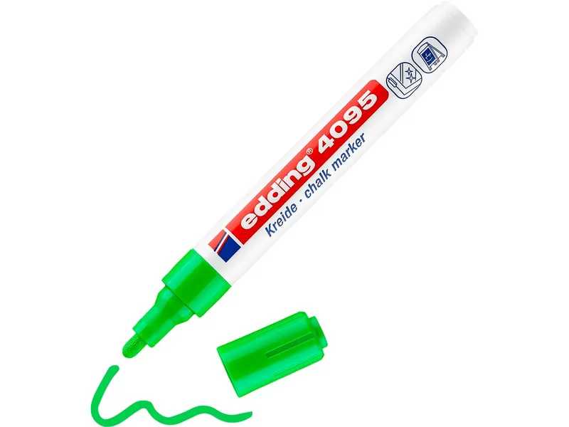 Edding Edding Kreidemarker "Window Marker 4095" hellgrün – Produktbild 2 von 3