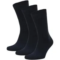Opi and Max Opi and Max Baumwollsocken GOTS-zertifiziert, 98 % Bio-Baumwolle für Männer und Frauen, Navy blau, – Produktbild 1 von 1
