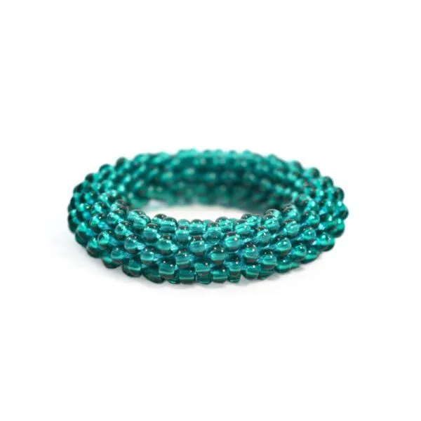 Sakiba Sakiba Ring Svelte Cirlce, Petrol, – Produktbild 1 von 3