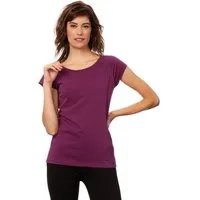 FellHerz FellHerz Damen T-Shirt Bio & Fair & Vegan, Lila, – Produktbild 1 von 1
