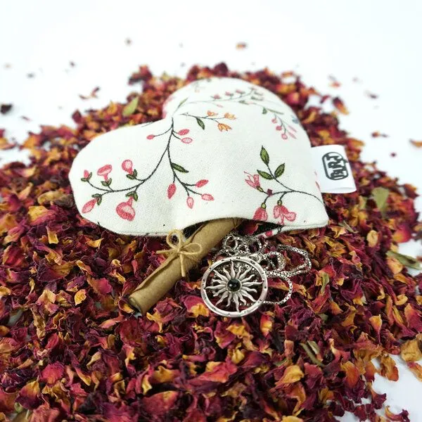 Burst Burst Duftherzen/ Duftsäckchen, Epigeal (rose/weiß), – Produktbild 3 von 5