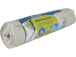 Secolan Secolan Mülleimerbeutel 20l, 25 St. weiß 48 x52 cm – Produktbild 1 von 1