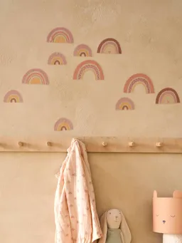 Vertbaudet 20er-Pack Kinderzimmer Wandsticker REGENBOGEN – Produktbild 1 von 1