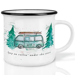 LIGARTI LIGARTI Keramiktasse – Camping Bus – Produktbild 1 von 1