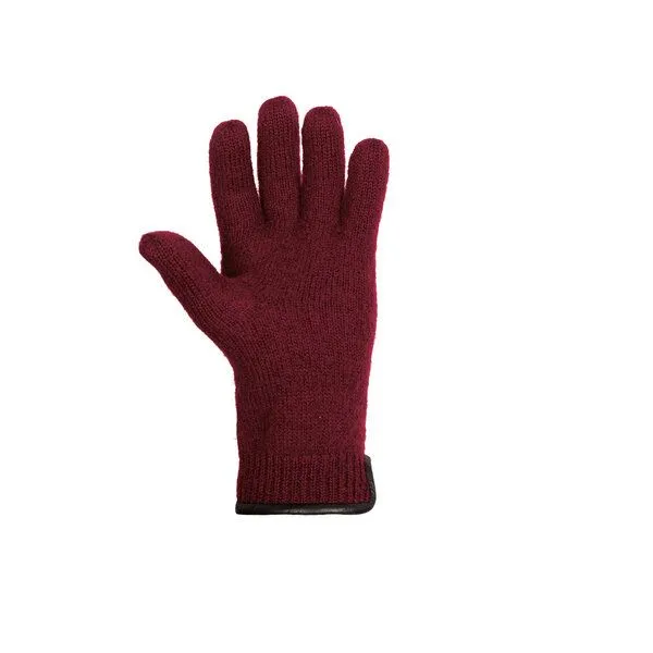 Pure Pure Pure-Pure pure pure Damen und Herren Finger-Handschuhe Wollwalk, Burgund, – Produktbild 2 von 2