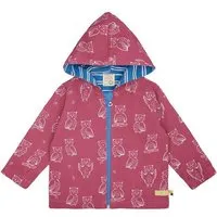 loud proud loud + proud Babys & Kinder Wasserabweisende Jacke mit Druck, GOTS-zertifiziert, Rouge(pink), – Produktbild 1 von 1