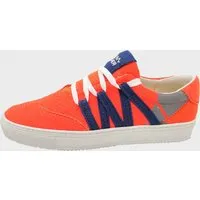 VAER VAER Herren vegan Sneaker Stark Phoenix Orange/Blau, Dunkelblau, – Produktbild 1 von 1