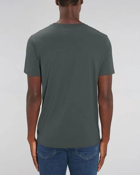 Human Family Human Family Bio Unisex Rundhals T-Shirt "Create - Simplicity", Anthrazit, – Produktbild 4 von 4