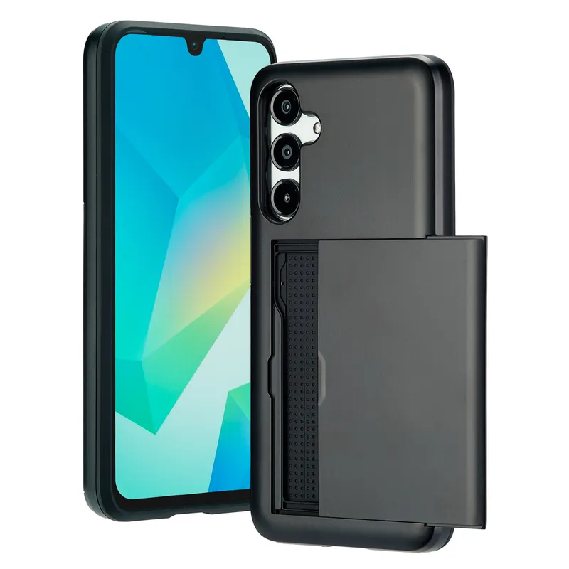 imoshion imoshion Backcover mit Kartenfach für das Samsung Galaxy A16, Schwarz, – Produktbild 1 von 1