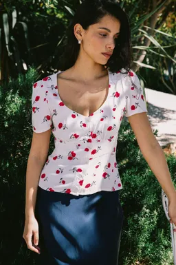Avani Avani Damen vegan Bluse Althea Weiß – Produktbild 1 von 1