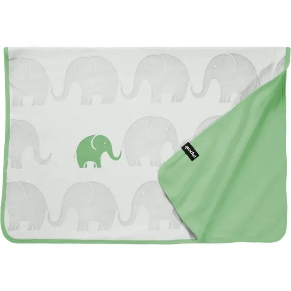quschel quschel Babydecke Kuscheldecke 100% Bio-Baumwolle 75x100cm + Geschenkschachtel, Joy, – Produktbild 1 von 3