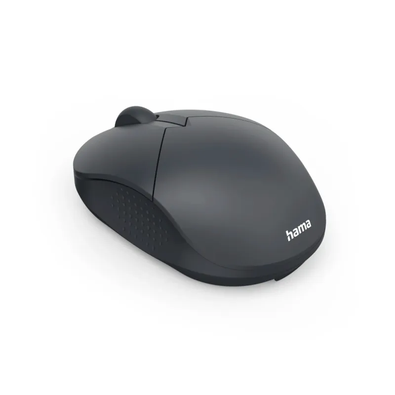 Hama Hama Mini-Funkmaus WM-150, optisch, 3 Tasten, ohne Klickgeräusch, Schwarz (00173076) – Produktbild 4 von 5