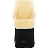 Christ Christ Fußsack Kinderwagen Lammfell "Arosa" schwarz Länge 91 cm, Breite 47 cm (6-36 Monate) – Produktbild 1 von 1