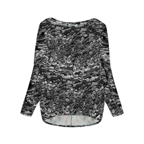 WiDDA berlin WiDDA berlin Gemustertes Oversize Longsleeve SLABBY aus ECOVERO – Produktbild 1 von 1