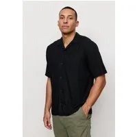 recolution Recolution Herren vegan Hemd Kaktus Schwarz – Produktbild 1 von 1