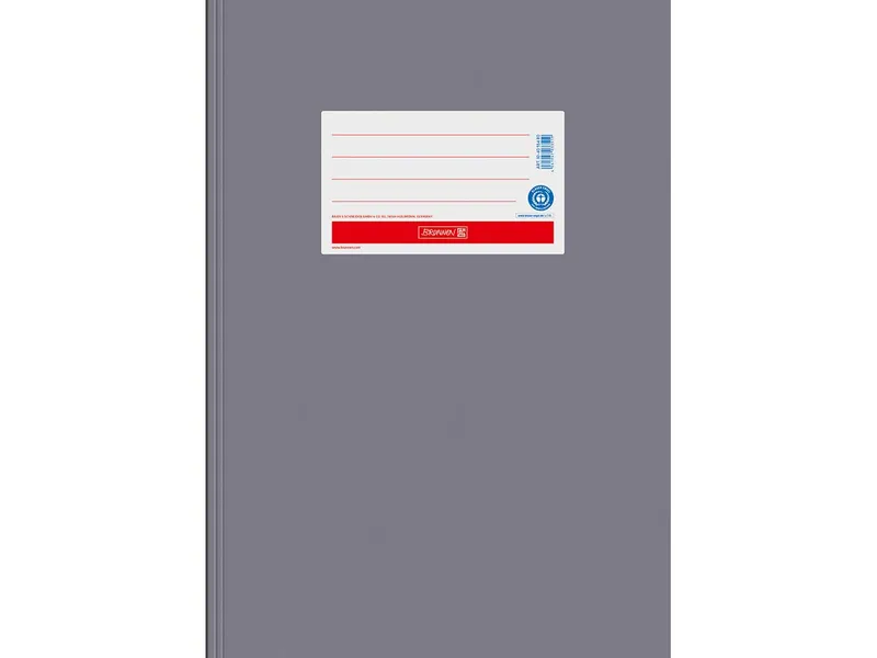 BRUNNEN BRUNNEN Heftumschlag "Premium" aus Papier extrastark, DIN A4, Grau, – Produktbild 1 von 1