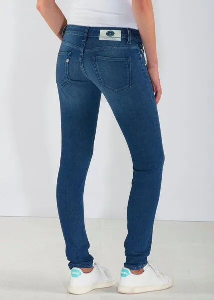 MUD Jeans MUD Jeans Jeans Skinny Fit - Lilly - Pure Blue – Produktbild 3 von 4