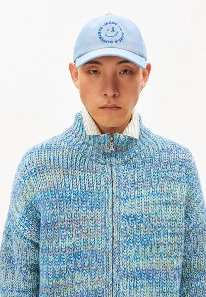 ARMEDANGELS ARMEDANGELS YENAAS CHANGEMAKER Unisex Cap aus Bio-Baumwolle, Wedgwood, – Produktbild 1 von 4