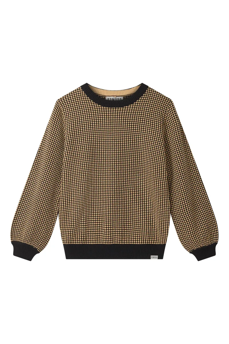 KOMODO KOMODO Damen vegan Pullover Hope Schwarz, Schwarz, – Produktbild 1 von 1